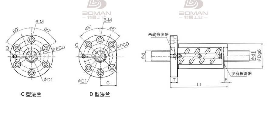 KURODA GR3210AT-DALR 黑田精工丝杆规格说明