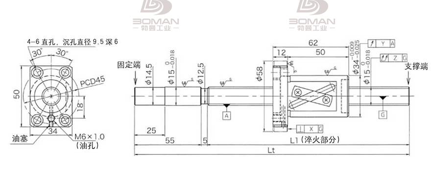 KURODA GG1520AS-BALR-1300A 黑田丝杆3d软件下载