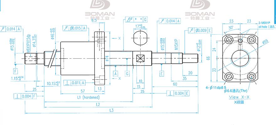 TBI XSVR02010B1DGC5-399-P1 tbi滚珠丝杠生产厂家